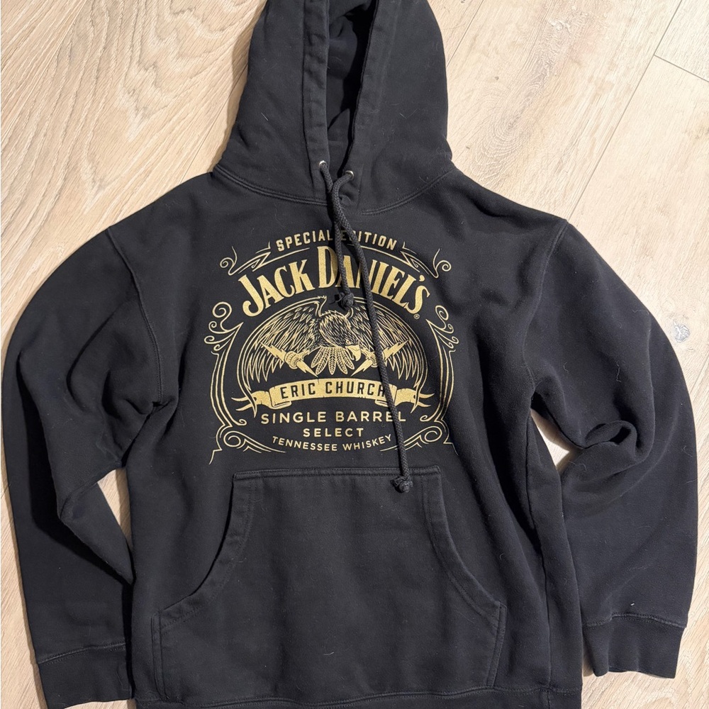 Jack Daniels Black and Gold Hoodie